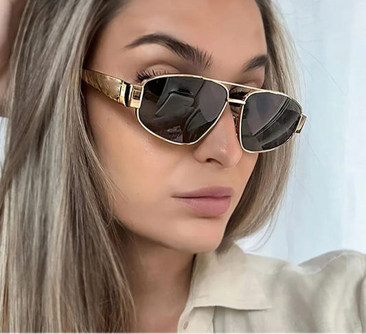 ARI MIRAGE Luxury Metal Pilot Sunglasses classic look