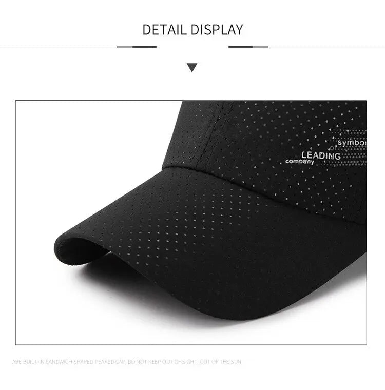 Summer Outdoor Sports Cap  Unisex Cap