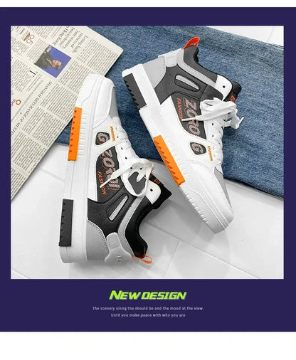 Youth High Top Sneakers For Men New Fashion Brand Good Quality Comfortable