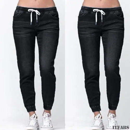 Elastic Sexy Skinny Pencil Jeans For Women Leggings Jeans High Waist Women's