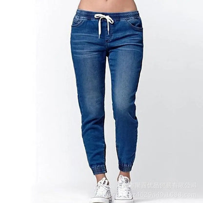 Elastic Sexy Skinny Pencil Jeans For Women Leggings Jeans High Waist Women's