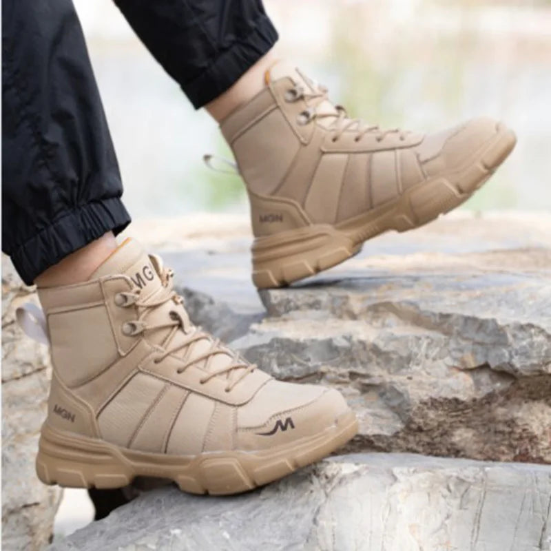 work boots, safety shoes, steel toe shoes, puncture-proof sneakers, footwear