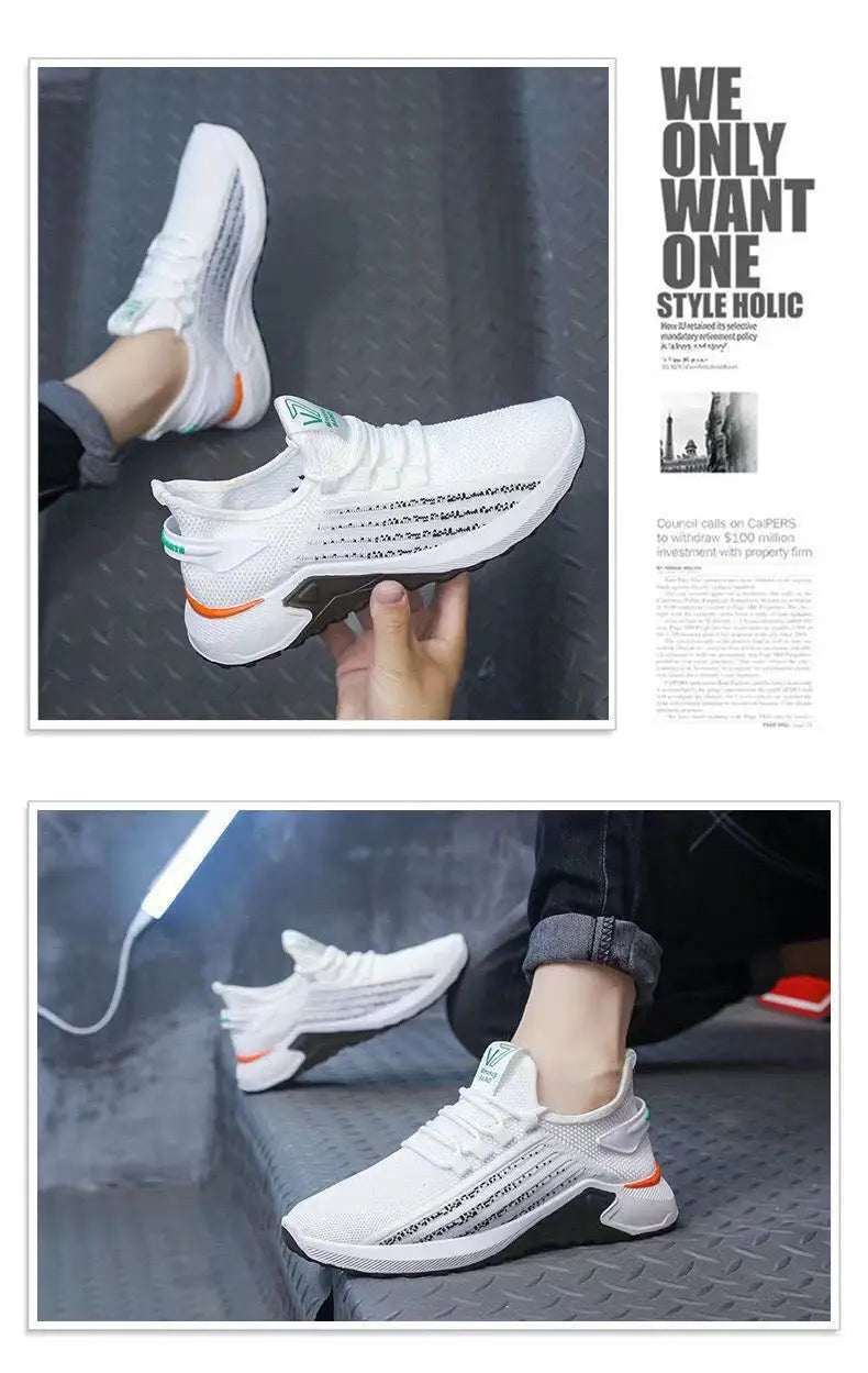 Sneakers  Running Shoes Lightweight and Breathable Sneakers