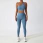 ARI high quality One shoulder bra top pants sports Set  Women's sportswear