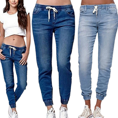 Elastic Sexy Skinny Pencil Jeans For Women Leggings Jeans High Waist Women's