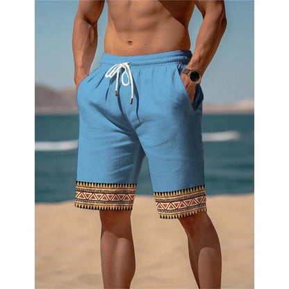 Stylish shorts men vintage casual board shorts - ARI