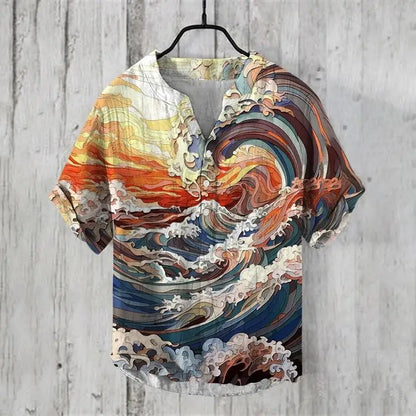 ARI High Quality , shirt , with Japanese  Arts ,